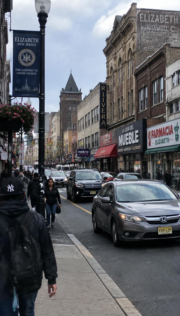 Downtown Elizabeth NJ